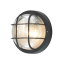 Black outdoor moisture-proof wall lamp